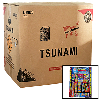 Tsunami Fireworks Assortment Wholesale Case 12/1 Fireworks For Sale - Wholesale Fireworks 