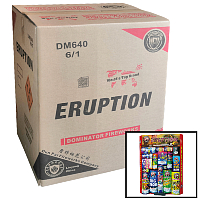 Eruption Fireworks Assortment Wholesale Case 6/1 Fireworks For Sale - Wholesale Fireworks 