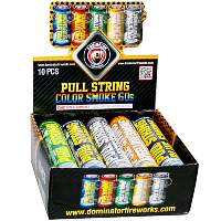 Pull String Smoke 60s 10 Piece Fireworks For Sale - Smoke Items 