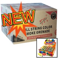 Pull String Color Smoke Grenade Wholesale Case 4/24 Fireworks For Sale - Wholesale Fireworks 
