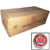 Fireworks - Wholesale Fireworks -  100 Roll Firecrackers Compact Roll Wholesale Case 160/1