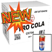 Fireworks - Wholesale Fireworks - Pyro Cola Fountain Wholesale Case 48/1