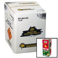 Fireworks - Wholesale Fireworks - Whistling Artillery Shells 6 Shot Wholesale Case 12/6